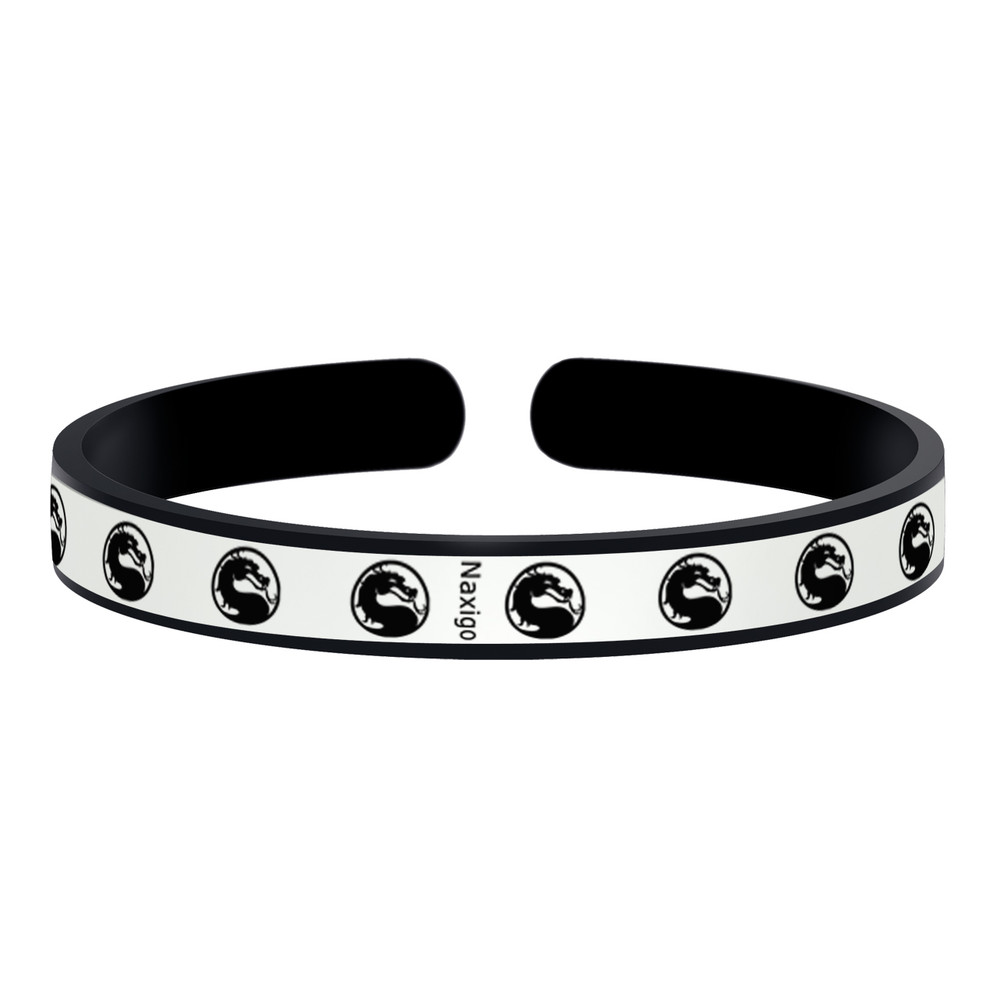 دستبند ناکسیگو مدل شب تاب طرح Mortal Kombat کد BR7050 دستبند ناکسیگو مدل شب تاب طرح Mortal Kombat کد BR7050