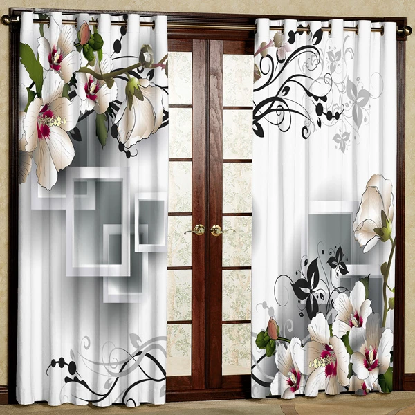 پرده مخمل پانچی کد 5795 سایز 280x140 سانتی متر