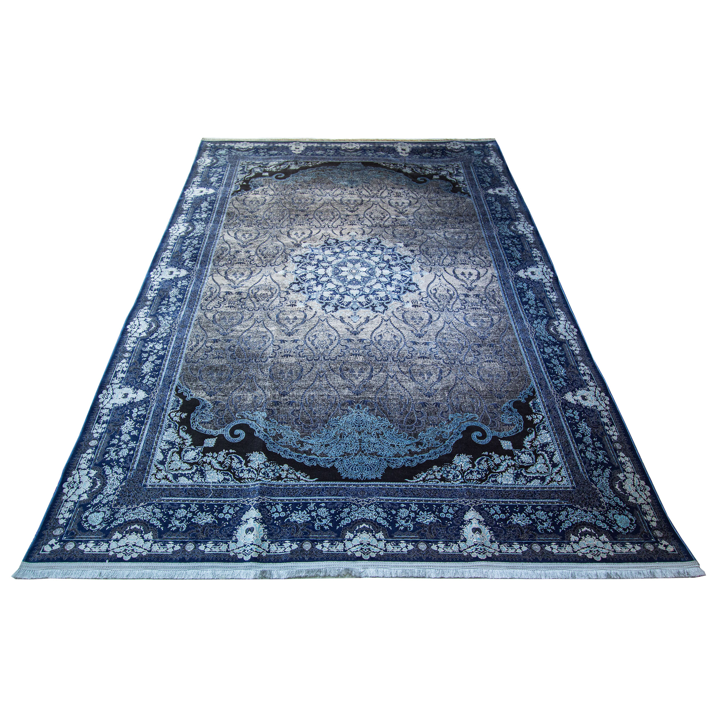 فرش ماشینی بهشتی کد 8053 زمینه بژ