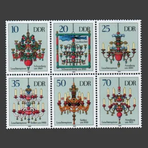 تمبر یادگاری مدل 1989 میلادی مجموعه 6 عددی