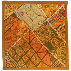 رومیزی سوزن دوزی مدل عسلی کد ZAR40