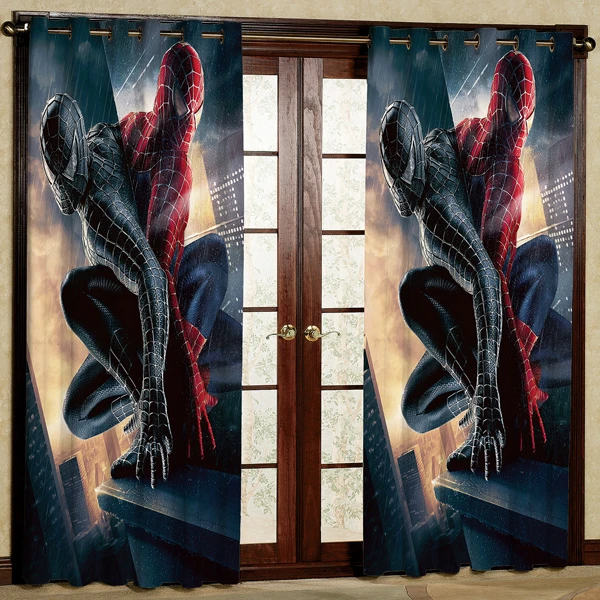 پرده مدل مخمل پانچی کد 6695 سایز 280x140 سانتی متر