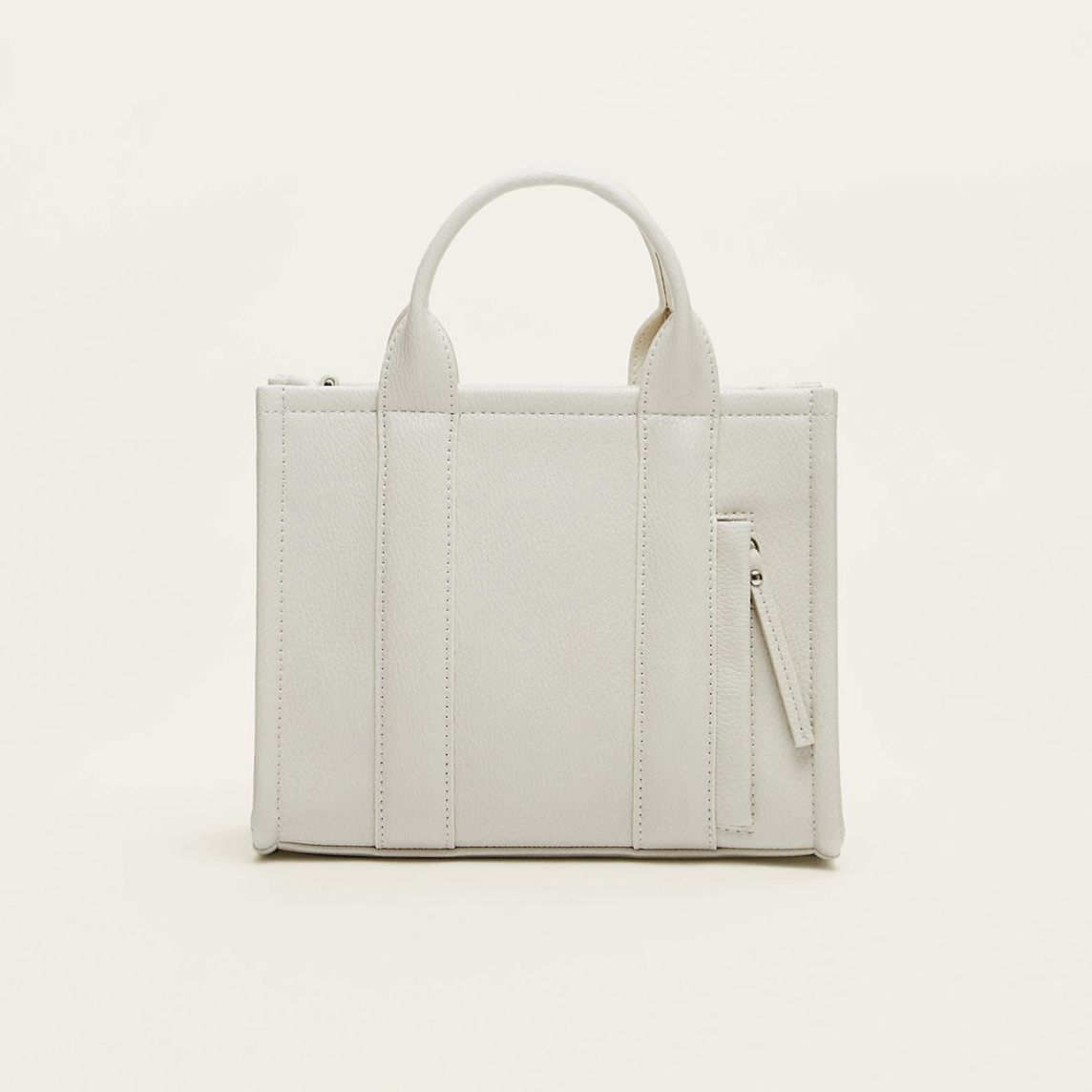 کیف دستی زنانه استرادیواریوس مدل Mini Faux Leather Tote -  - 1