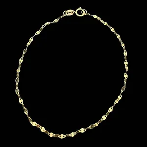 دستبند زنجیری طلا 18 عیار زنانه ناریا مدل استار