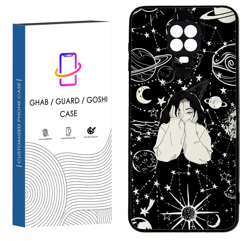 کاور قاب گارد گوشی طرح دخترانه کد 51 - TPU مناسب برای گوشی موبایل شیائومی Redmi Note 9s / Note 9 pro