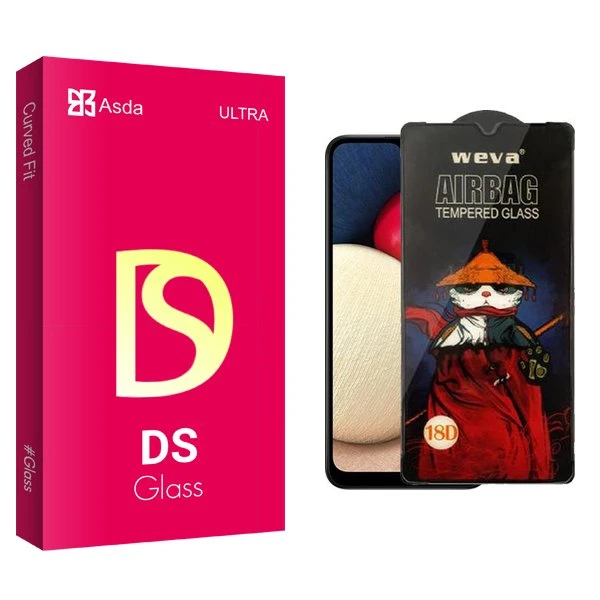 محافظ صفحه نمایش آسدا مدل DS Airbag مناسب برای گوشی موبایل سامسونگ Galaxy A02s