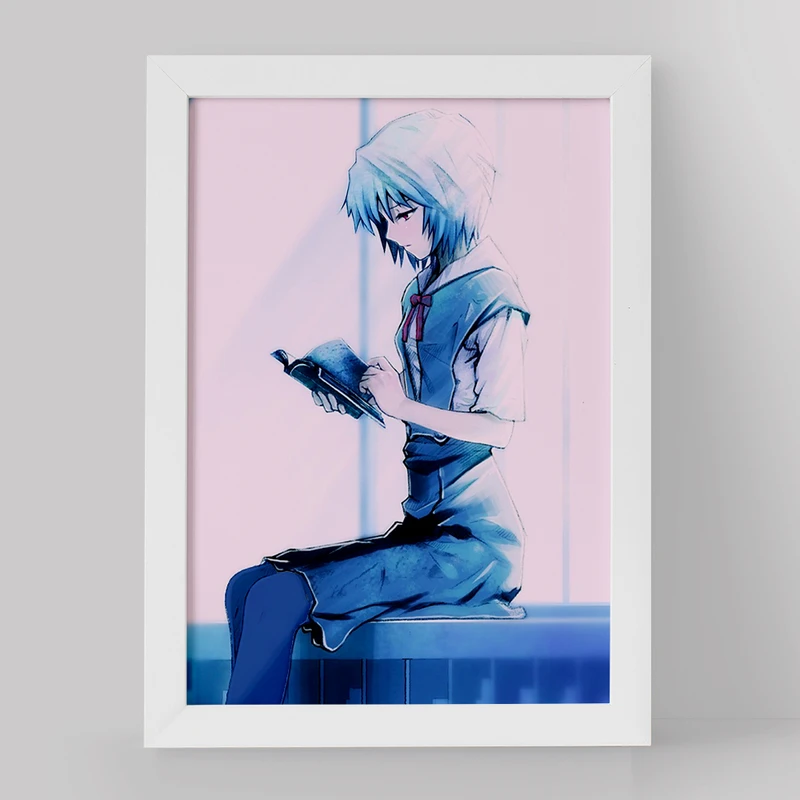 تابلو خندالو مدل ری آیانامی انیمه اونگلیون کد 13805