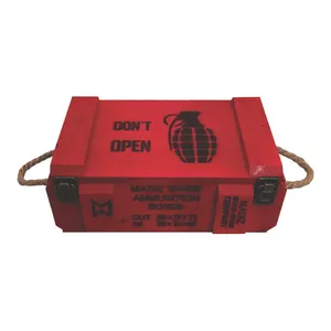 جعبه هدیه مدل جعبه مهمات طرح نارنجک کد 08