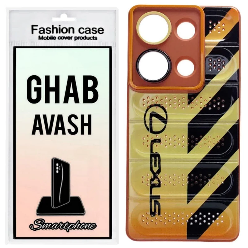 کاور قاب آوش طرح فانتزی مدل ژله ای 09 مناسب برای گوشی موبایل شیائومی REDMI NOTE13 PRO 4G