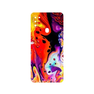 MAHOOT Abstract Oil Art Cover Sticker for Samsung Galaxy M11