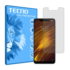Tecno HyGEL model transparent screen protector suitable for Xiaomi Pocophone F1 mobile phone
