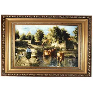 تابلو فرش دستباف طرح منظره