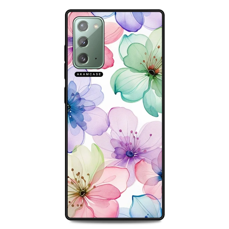 کاور آکام مدل AMC-WSGN20-FLOWERS-34 مناسب برای گوشی موبایل سامسونگ Galaxy Note 20