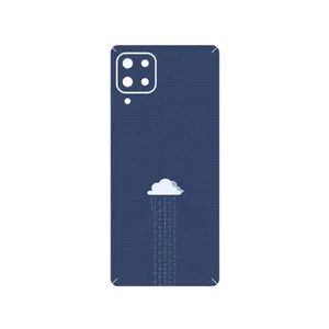 MAHOOT Minimal Data Cloud Cover Sticker for Samsung Galaxy M62