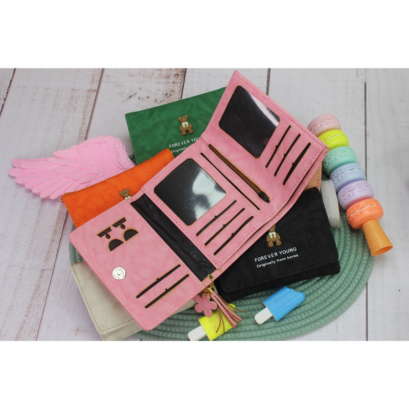 کیف پول زنانه مدل خرس کد KZD-099