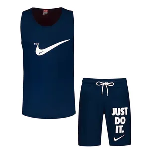 ست تاپ و شلوارک مردانه مدل آسمان