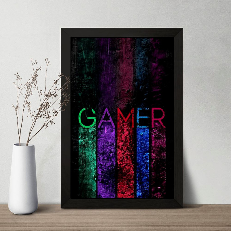 تابلو خندالو مدل گیمر Gamer  کد 3881