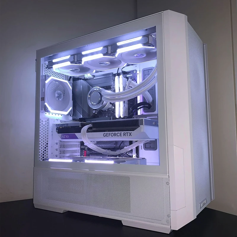 عکس شماره 13 : کیس کامپیوتر گیمینگ لیان لی مدل lancool iii rgb white
