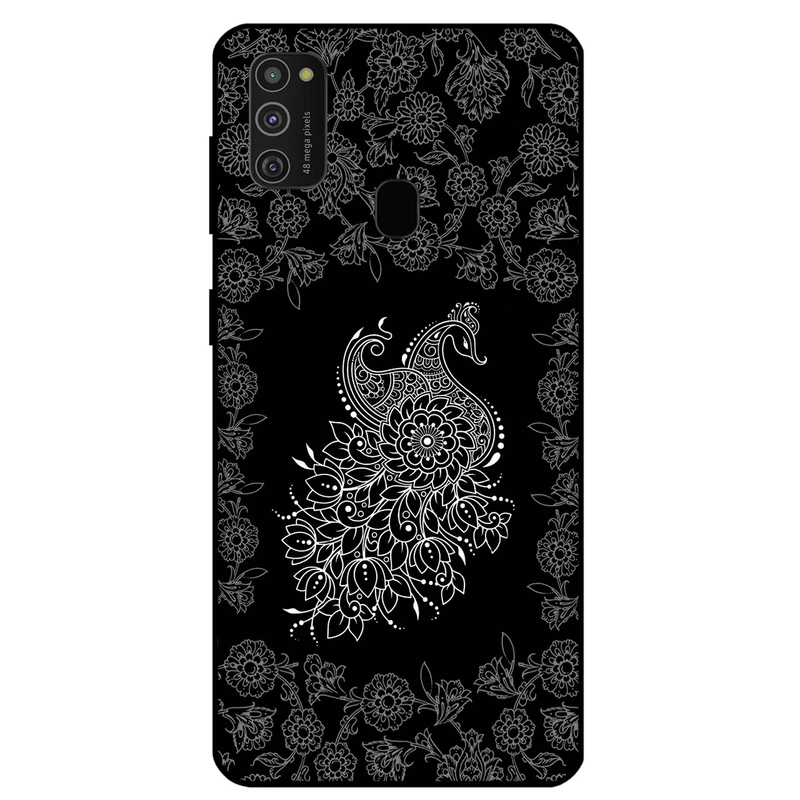 کاور مگافون طرح ققنوس مدل 7425 مناسب برای گوشی موبایل سامسونگ Galaxy M21 2021