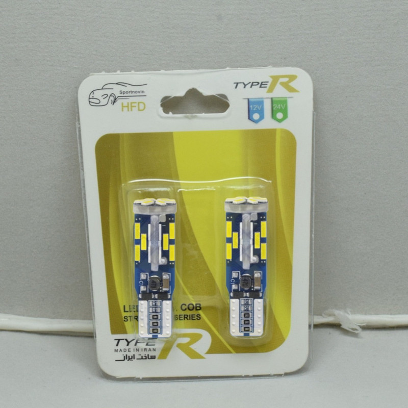 لامپ سکن خودرو اچ اف دی مدل 30SMD بسته دو عددی