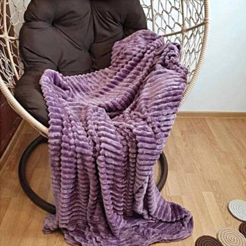 شال مبل طرح پلیسه سایز 220×200 سانتی متر