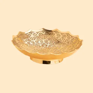 شیرینی خوری برنجی مدل کانگورا کد 3199