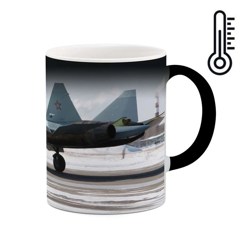 ماگ حرارتی کاکتی مدل هواپیمای جنگنده کد mgh10662