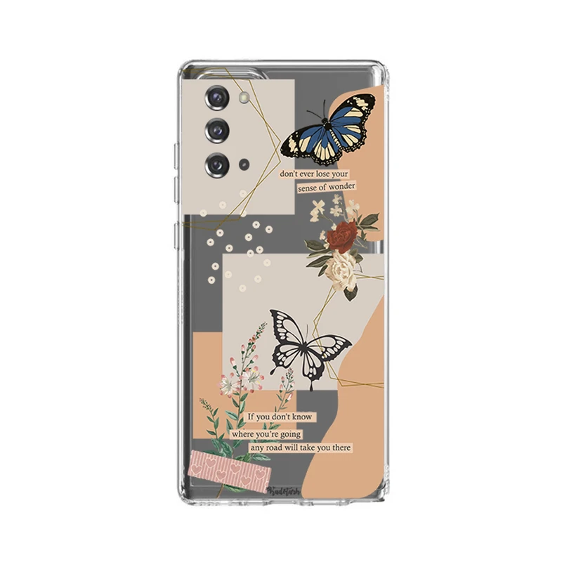 کاور مدل Butterfly مناسب برای گوشی موبایل سامسونگ Galaxy Note 20