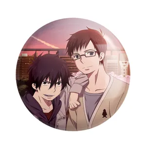 پیکسل خندالو مدل یوکیو و رین انیمه جنگیر آبی کد 16376