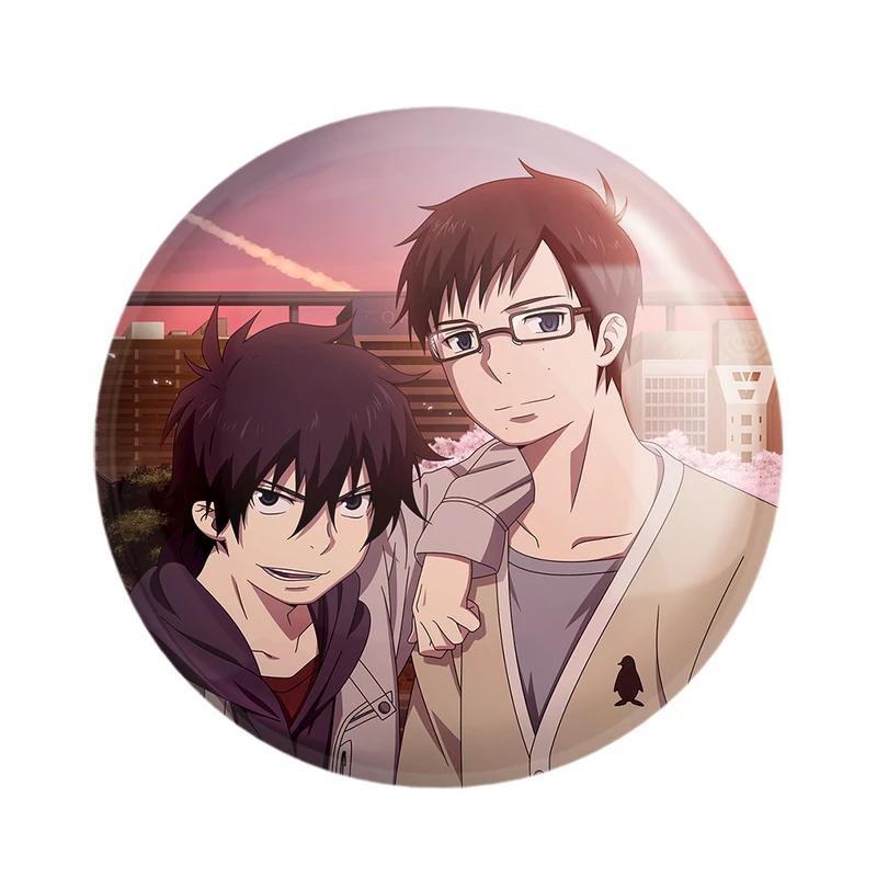 پیکسل خندالو مدل یوکیو و رین انیمه جنگیر آبی کد 16376