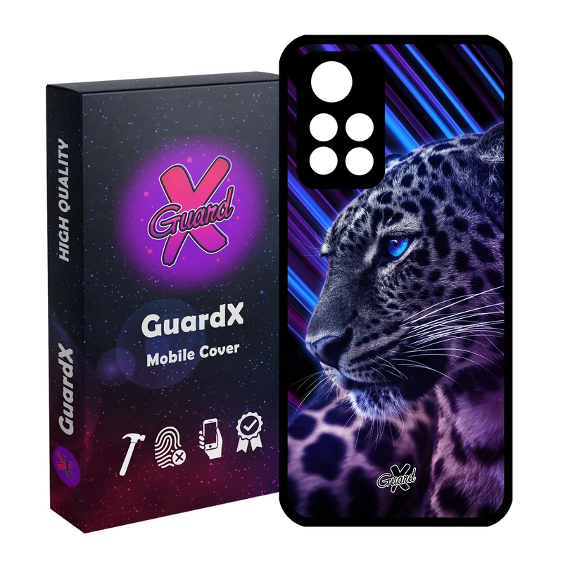 کاور گارد ایکس طرح Leopard مدل Glass10206 مناسب برای گوشی موبایل شیائومی Poco M4 Pro 5G/Redmi Note 11T 5G/Redmi Note 11S 5G
