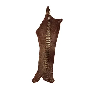چرم طبیعی مدل ساق شتر مرغ کد OL106
