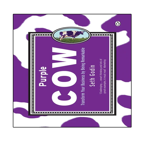 کتاب Purple Cow اثر Seth Godin انتشارات نبض دانش