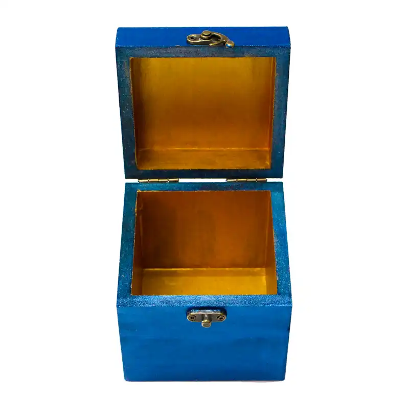 جعبه هدیه چوبی طرح عاشقانه و شعر کد 600