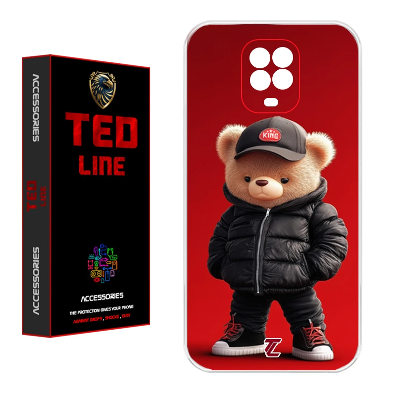 کاور تد لاین طرح تدی کد 1113 مناسب برای گوشی موبایل شیائومی Redmi Note 9S / Note 9 Pro