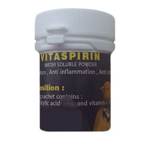 پودر ویتامین سی آسپرین پرندگان مدل VITASPIRIN018 کد 018 وزن 18 گرم