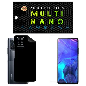 Multi Nano X-SFM Screen Protector For Infinix Note 10 Pro with back skin