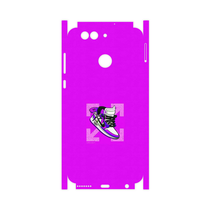 برچسب پوششی ماهوت مدل Nike Air Sneaker Digital Art-FullSkin مناسب برای گوشی موبایل هوآوی Nova 2 Plus