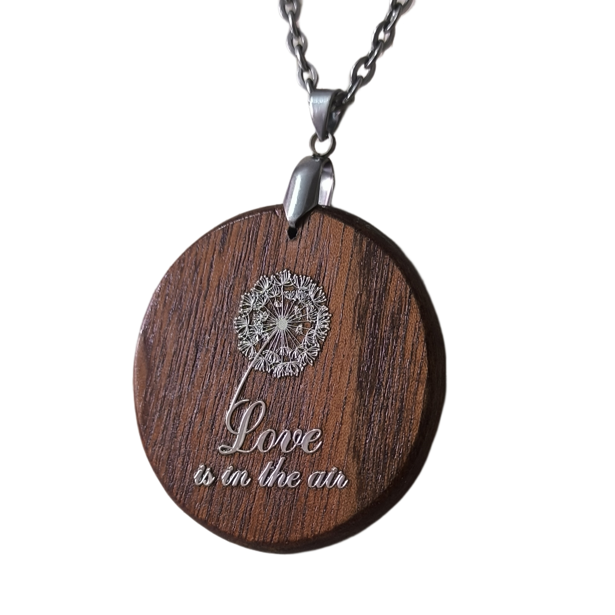 گردنبند دست ساز زنانه مدل طرح قاصدک مدل دایره