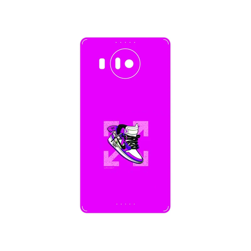 برچسب پوششی ماهوت مدل Nike Air Sneaker Digital Art مناسب برای گوشی موبایل مایکروسافت Lumia 950 XL
