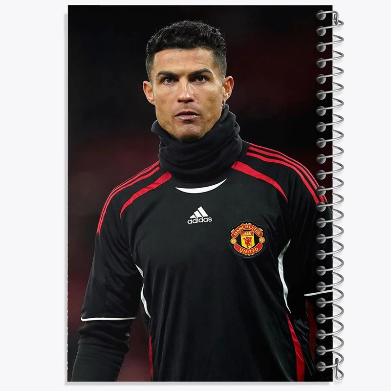 دفتر نقاشی 50 برگ خندالو مدل کریستیانو رونالدو کد 13946