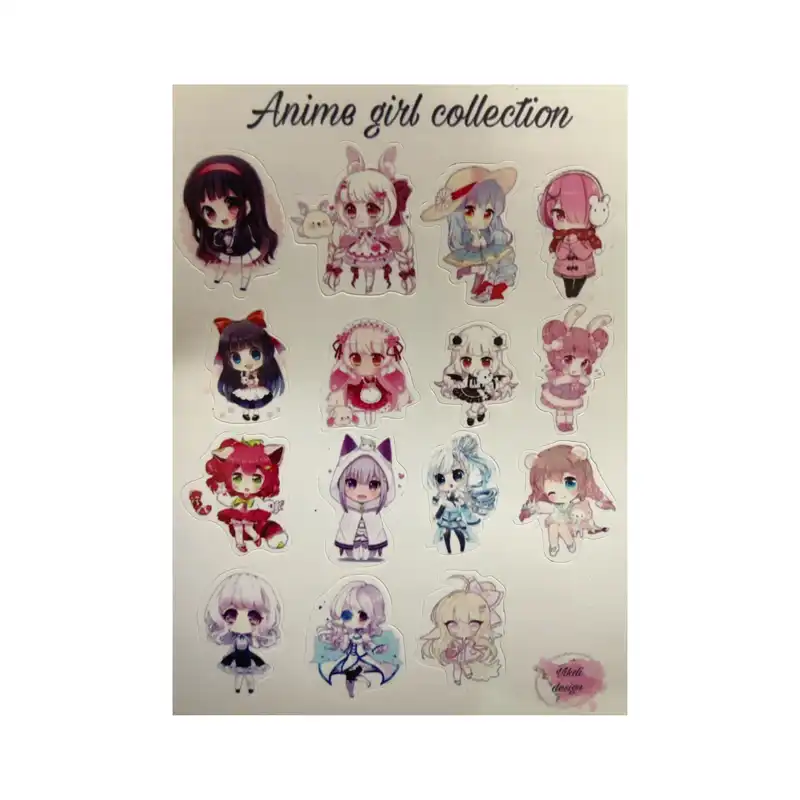 برچسب مدل انیمه