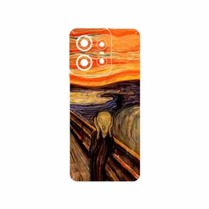MAHOOT The Scream of Munch Cover Sticker for Motorola Edge 50 Pro