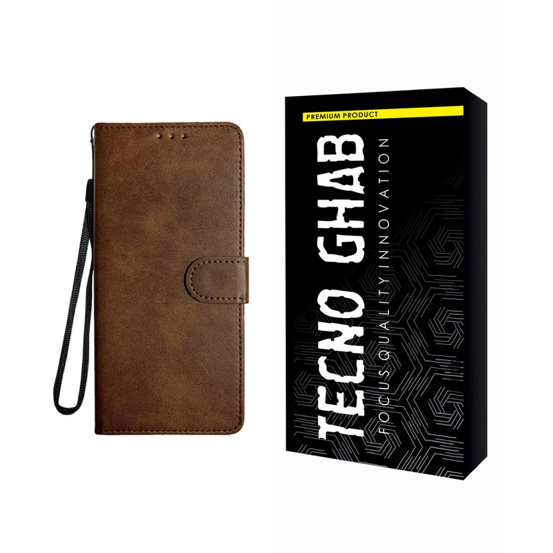 کیف کلاسوری تکنو قاب مدل KIFKLASORI مناسب برای گوشی موبایل شیائومی REDMI NOTE 12 4G به همراه بند آویز  