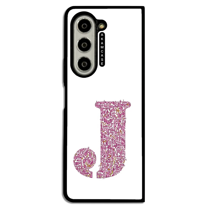 کاور آکام مدل AMC-WSGZFOLD5-ALPHADOODLEBET-10 مناسب برای گوشی موبایل سامسونگ Galaxy Z Fold 5