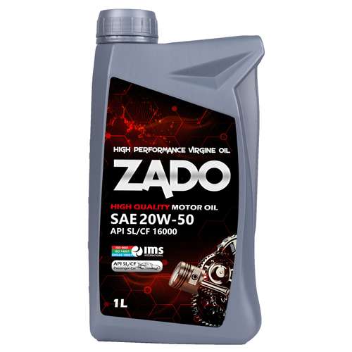 روغن موتور خودرو  زادو مدل SAE 20W-50-SL حجم 1 لیتر