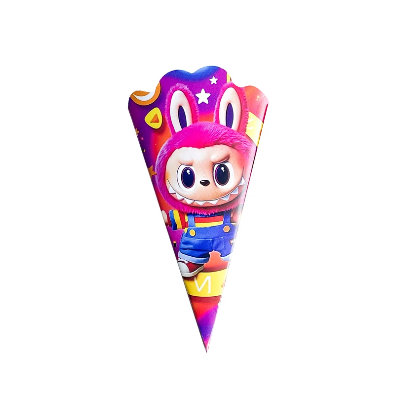 کاور بستنی قیفی یکبار مصرف مدل کارتونی کد 6 بسته 1000 عددی