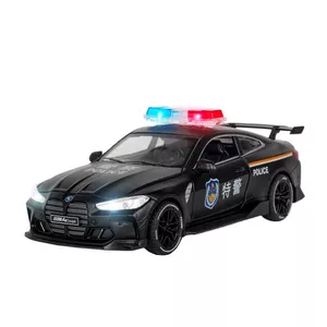 ماشین بازی مدل فلزی طرح BMW M4 پلیس