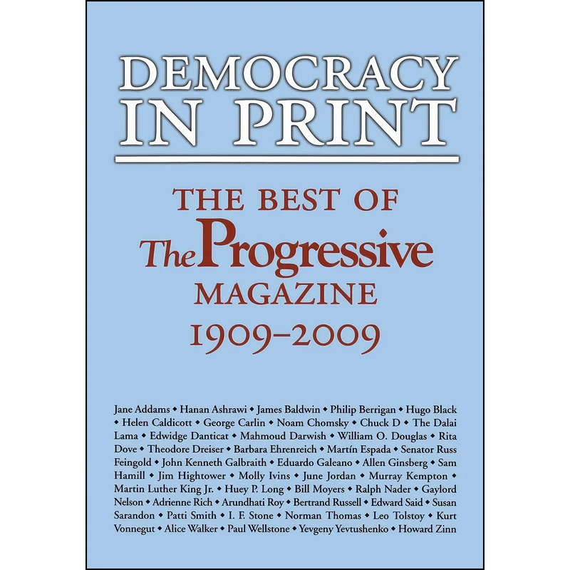 کتاب Democracy in Print اثر Matthew Rothschild انتشارات University of Wisconsin Press