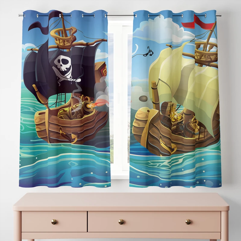 پرده مدل مخمل پانچی کد 8372 سایز 200x140 سانتی متر 